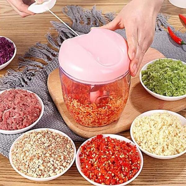 Hand Pull Manual Quick Food Chopper - Big