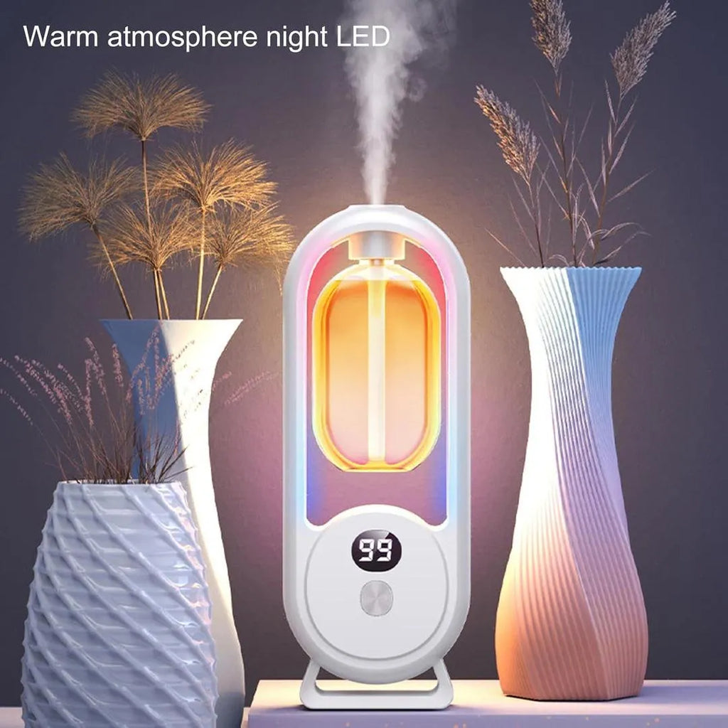 Rechargeable Wall Humidifier with Digital Display