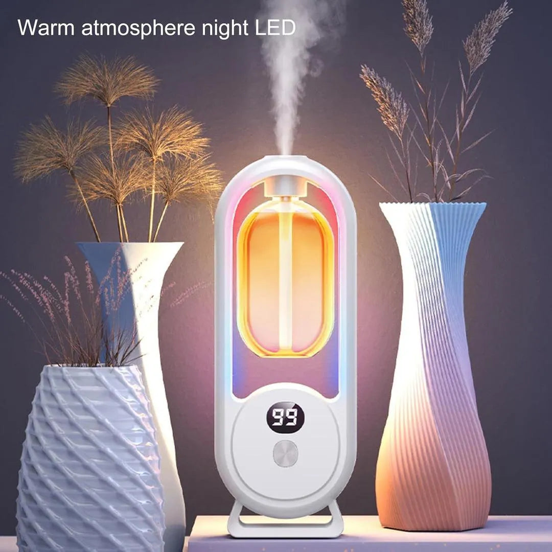 Rechargeable Wall Humidifier with Digital Display