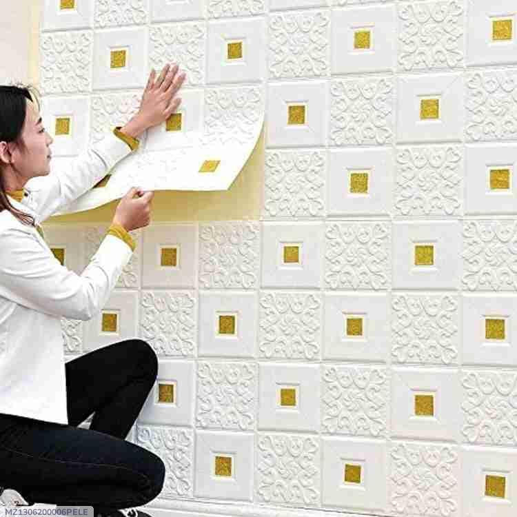 Home Design Self-Adhesive Wallpaper - 6 Pcs Easy Installation