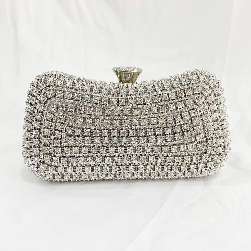 Amazon E-commerce Hot Dinner Bag Diamond-encrusted Women's Hand-held Dress Small Bag Banquet Bag Vintage Cheongsam Handbag