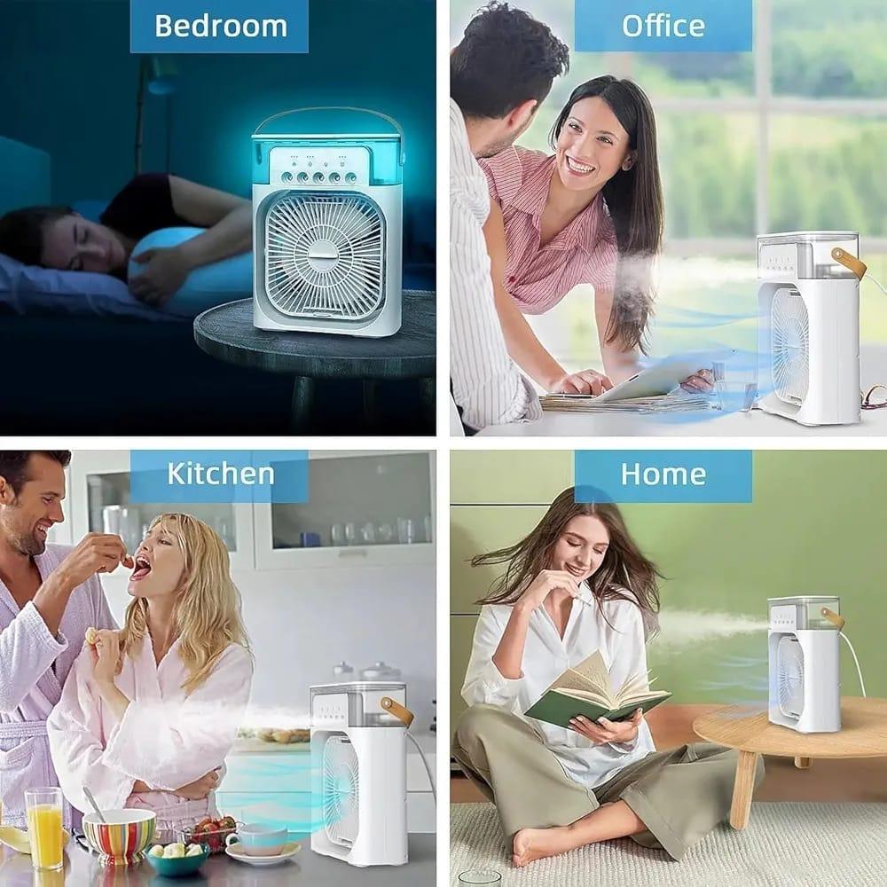 Mini Air Conditioner - 1 Pc Portable Cooling Solution for Home and Office