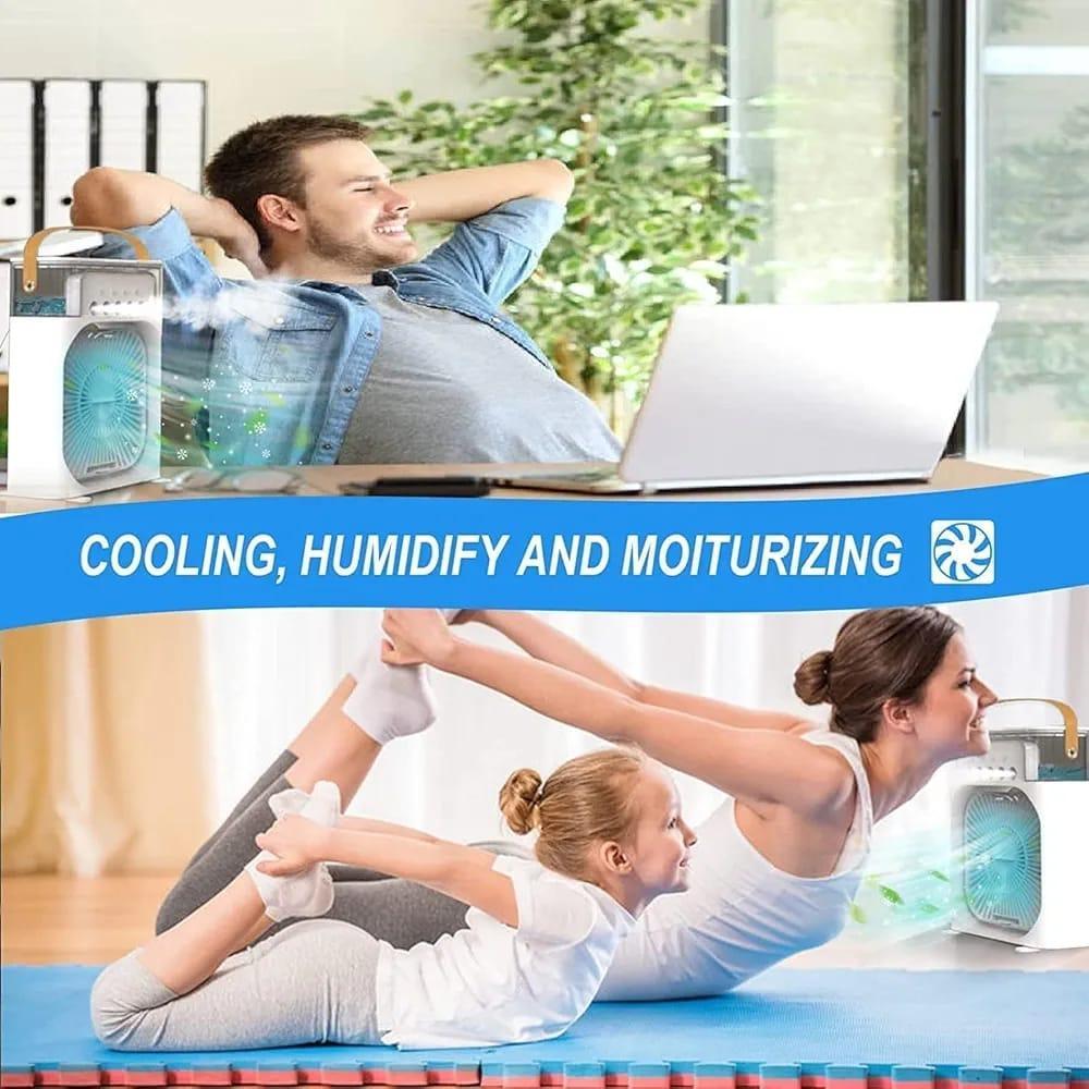 Mini Air Conditioner - 1 Pc Portable Cooling Solution for Home and Office