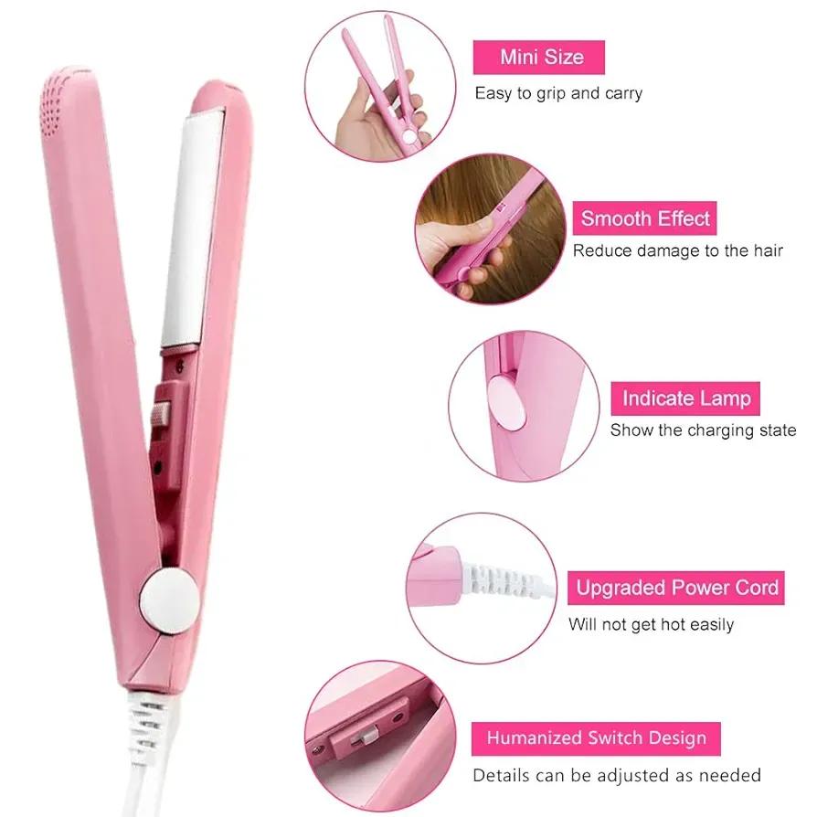 Lightweight and Portable Hair Straightener - 1 Pcs Smooth Salon Quality Styling