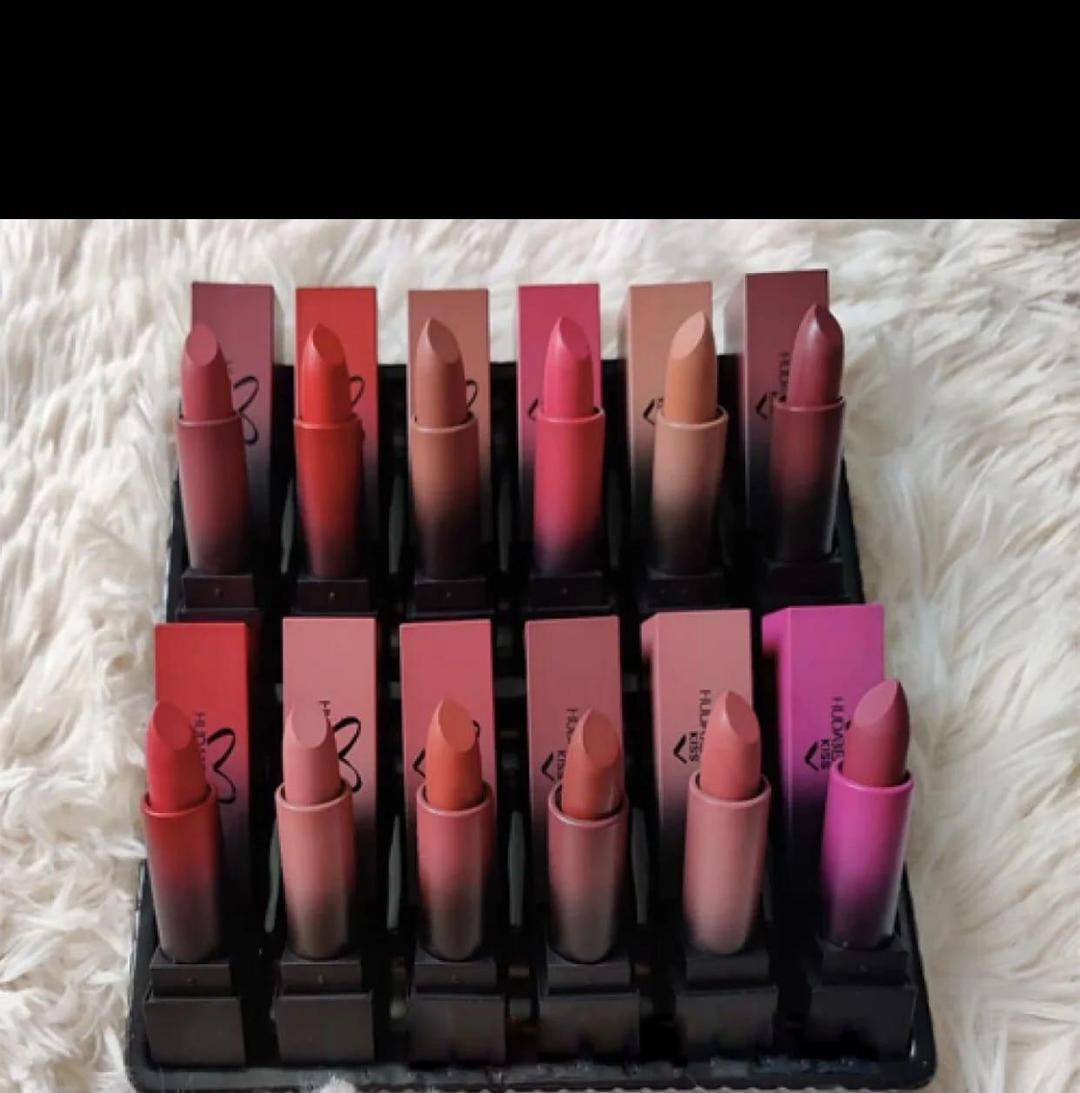 6 Pcs Matte Finish Cream Lipstick Set