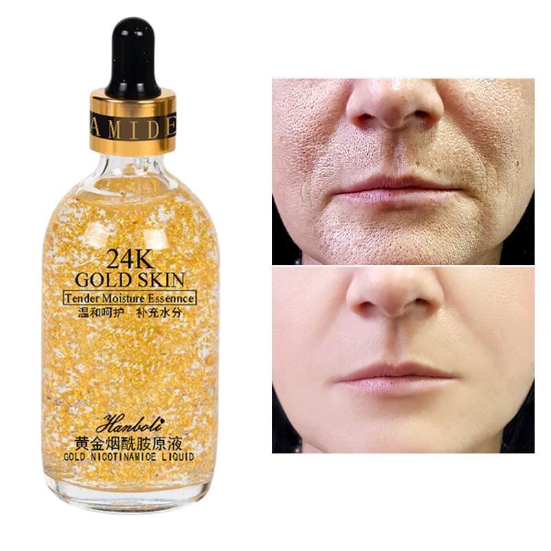 Revitalize Your Skin with 24K Gold Serum - Anti-Aging & Skin Brightening (1 Pack)