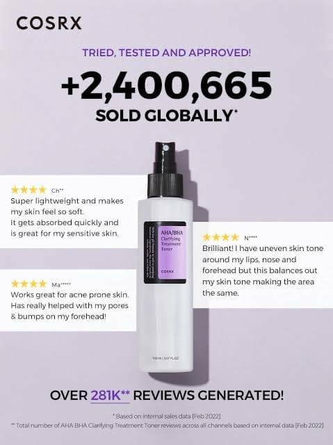 Cosrx - Clarifying Skin Toner - 150ml